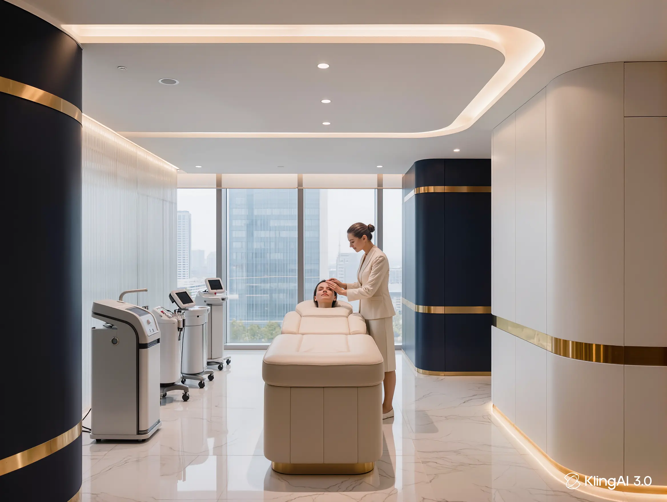 Ambiente de clínicas de estética